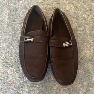 Mens brown loafers